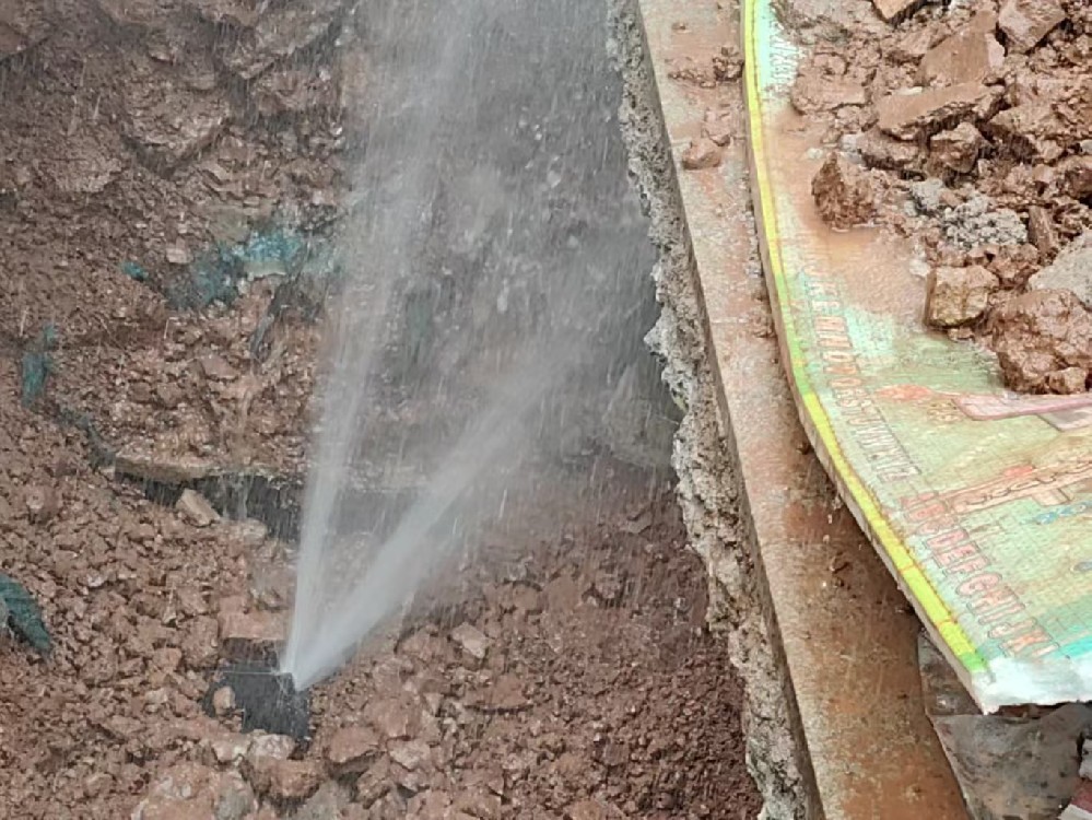 咸宁地区消防水管漏水检测定点开挖